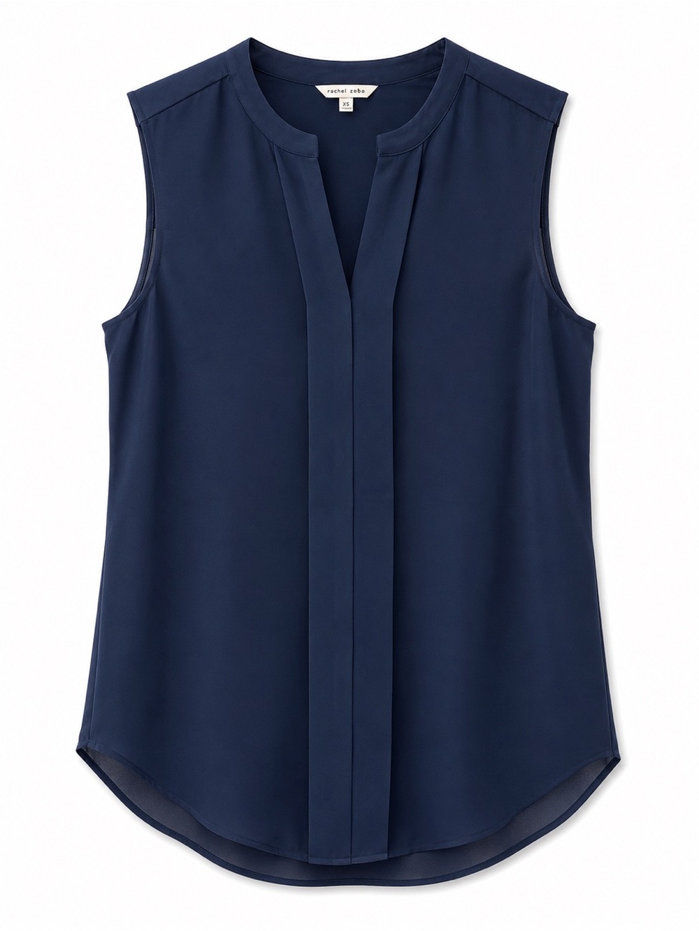Naked Zebra Navy Sleeveless V-Neck Camisole